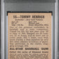 1948 Leaf Tommy Henrich #55 PSA 4