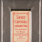 1909-11 T206 Sweet Caporal 150/30 Bill Bradley Portrait PSA 1.5 MK