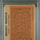 1962 Topps Mickey Mantle #471 All Star PSA 3