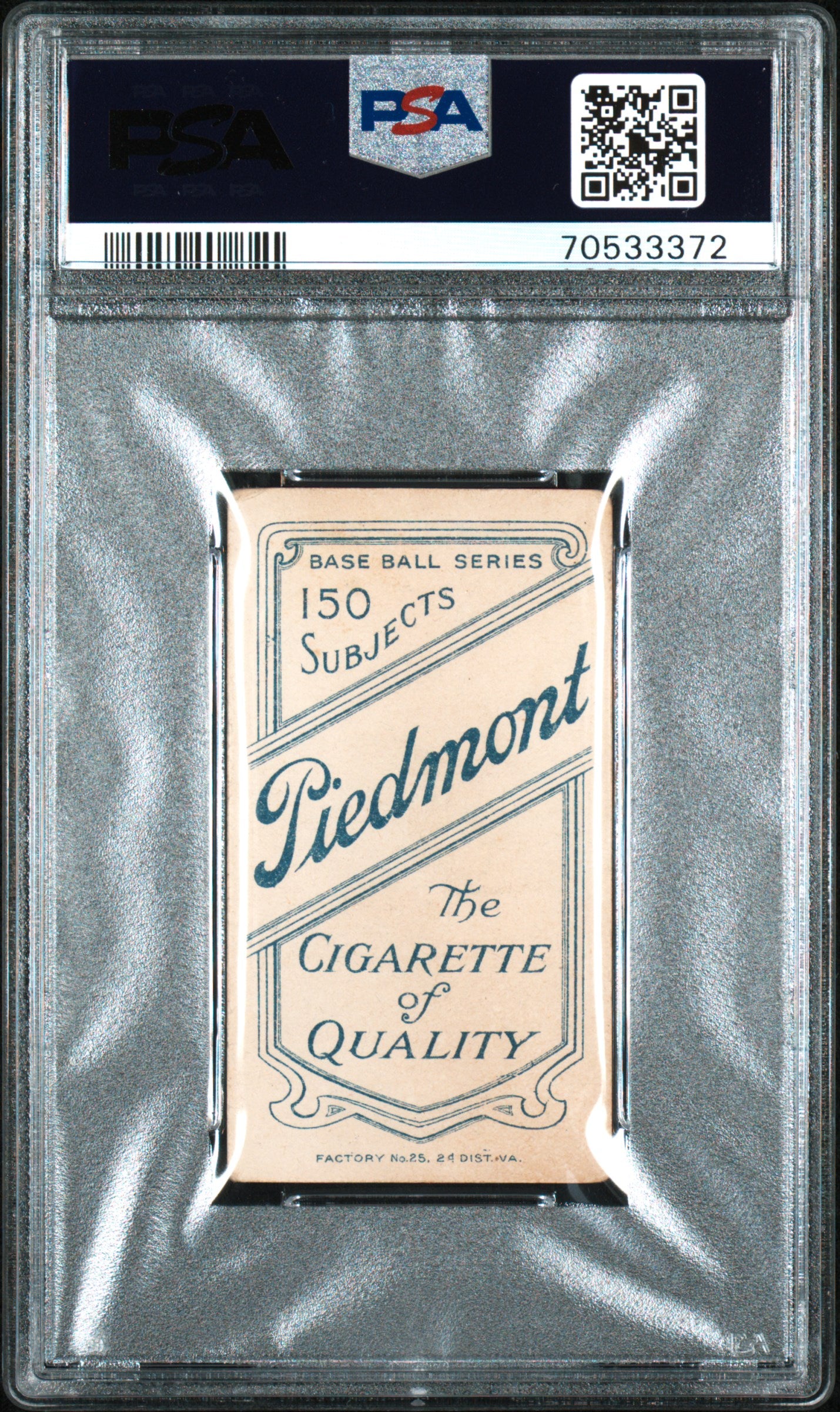 1909-11 T206 Piedmont 150 Nap Lajoie Throwing PSA 2.5