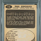 1965 Topps Phil Esposito #116 PSA 6 Auto A