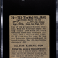 1948 Leaf Gum Co. Ted Williams #76 SGC 2.5
