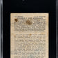 1915 Cracker Jack Clark Griffith #167 SGC 2
