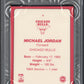1985 Star Team Supers 5X7 Michael Jordan #1 PSA 6