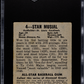 1948 Leaf Gum Co. Stan Musial #4 SGC 3