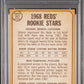 1968 Topps Reds Rookies #247 J. Bench R. Tompkins PSA 6