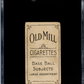 1909 Old Mill Cigarettes (T206) Sam Crawford With Bat SGC 2.5
