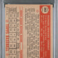 1952 Topps Dick Gernert #343 PSA 7