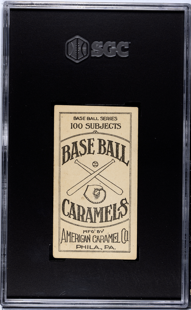 1909 American Caramel Co. (E90-1) Eddie Grant SGC 4
