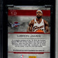 2009 Panini Absolute Memorabilia LeBron James Tools Of The Trade Mat Blue SGC 9