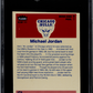 1986 Fleer Sticker Michael Jordan #8 SGC 5