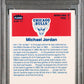1986 Fleer Sticker Michael Jordan #8 PSA 8