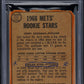 1968 Venezuela Topps Nolan Ryan #177 Mets Rookies PSA A Auto 10