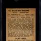 1940 Playball Bill Mckechnie #153 SGC 5