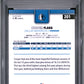 2025 Topps Cooper Flagg #201 Green Holo Foil PSA 9 58/99