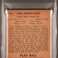 1940 Play Ball Johnny Evers #174 PSA 4