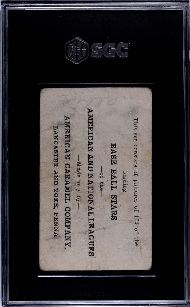 1922 American Caramel Co. Series of 120 (E121) Jess Haines SGC 1