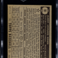 1952 Topps Al Rosen #10 Black Back SGC 4