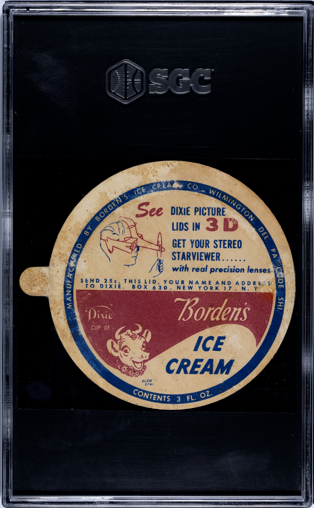1954 Dixie Lids Jackie Jensen SGC 1