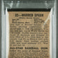 1948 Leaf Warren Spahn #32 PSA 1.5