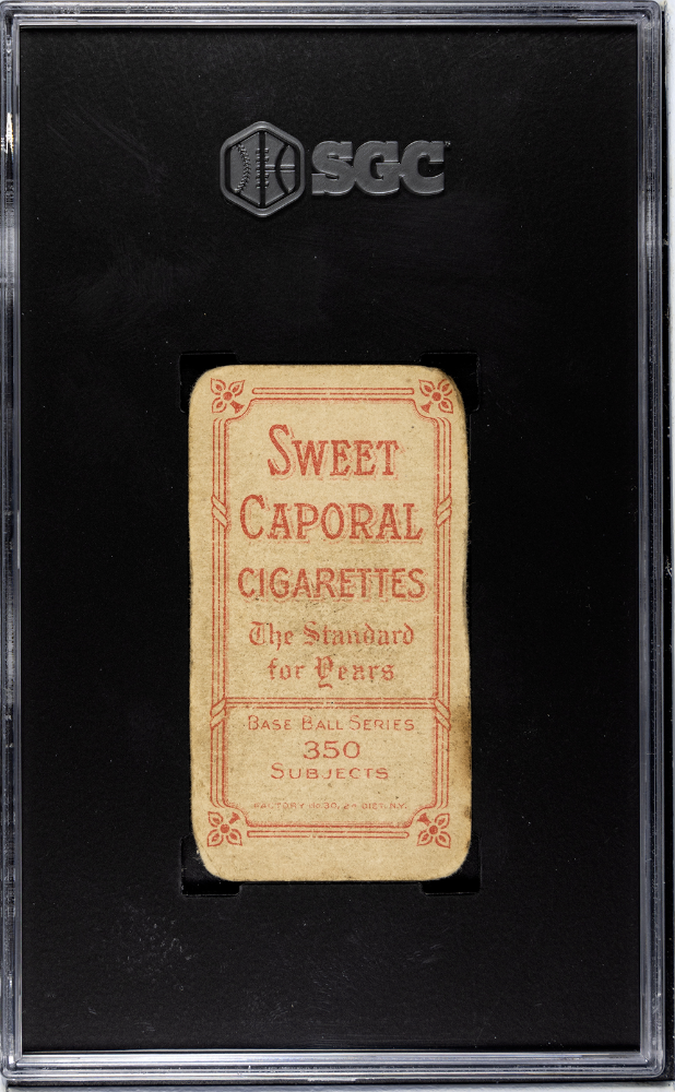 1910 Sweet Caporal (T206) Chief Bender Portrait SGC A