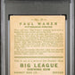 1933 Goudey Paul Waner #25 PSA 2