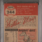 1953 Topps Willie Mays #244 PSA 2