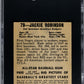1948 Leaf Gum Co. Jackie Robinson #79 SGC 3