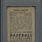 1952 Bowman Mickey Mantle #101 PSA 4