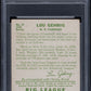 1934 Goudey Lou Gehrig #37 PSA 2