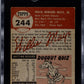 1953 Topps Willie Mays #244 SGC 2.5
