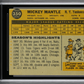 1960 Topps Mickey Mantle #350 MBA 3