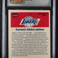 1986-87 Fleer Stickers Kareem Abdul-Jabbar #1 CGC 7.5