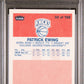 1986 Fleer Patrick Ewing #32 PSA 9