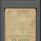 1934 Goudey Lou Gehrig #37 PSA 1