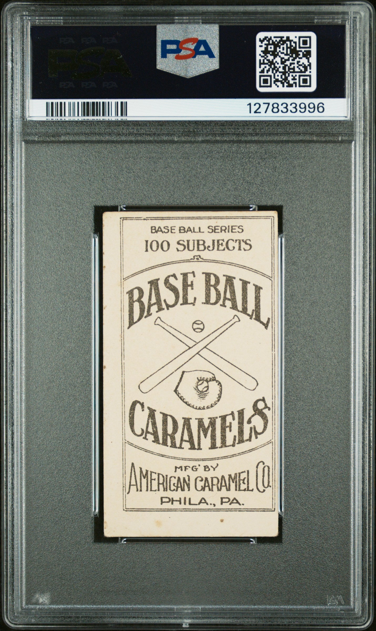 1909 E90-1 American Caramel Germany Schaefer PSA 3