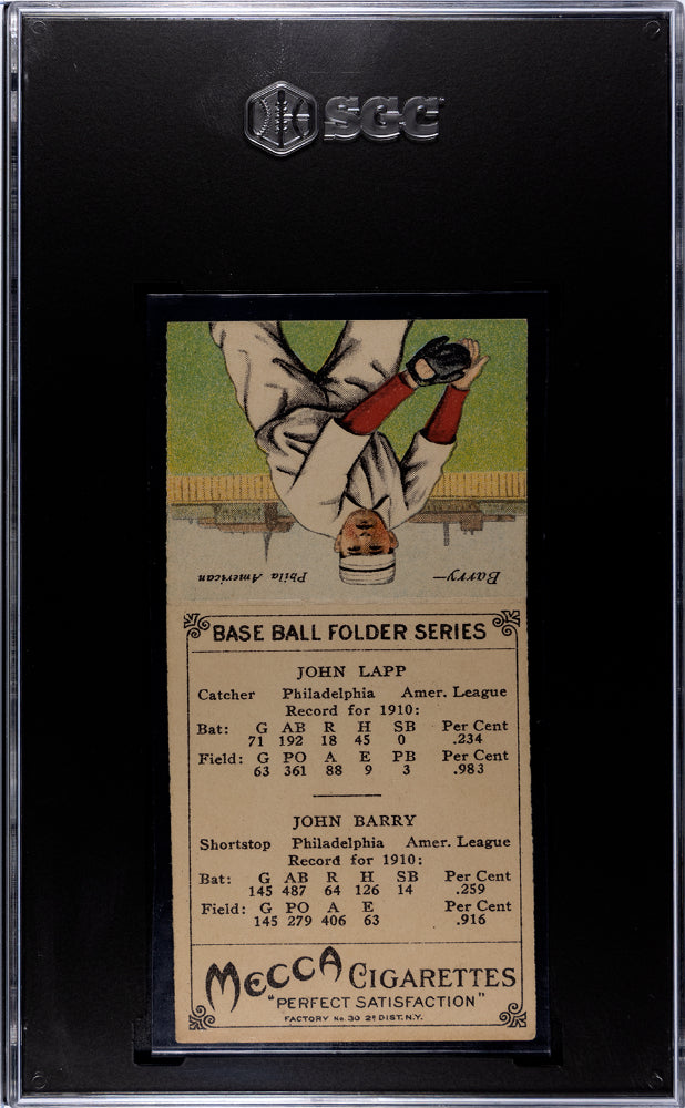 1911 T201 Mecca Cigarettes Barry Lapp SGC 4