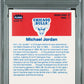 1986 Fleer Sticker Michael Jordan #8 PSA 6
