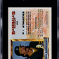 1993 Topps Finest Dennis Eckersley #100 Refractor SGC 7
