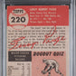 1953 Topps Satchell Paige #220 PSA 2.5