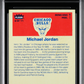 1986 Fleer Sticker Michael Jordan #8 MBA 2.5 RC