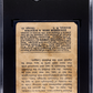 1915 Cracker Jack Otto Knabe #1 SGC 1.5