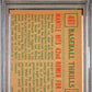 1959 Topps Mantle Hits 42nd #461 Homer For Crown PSA 5