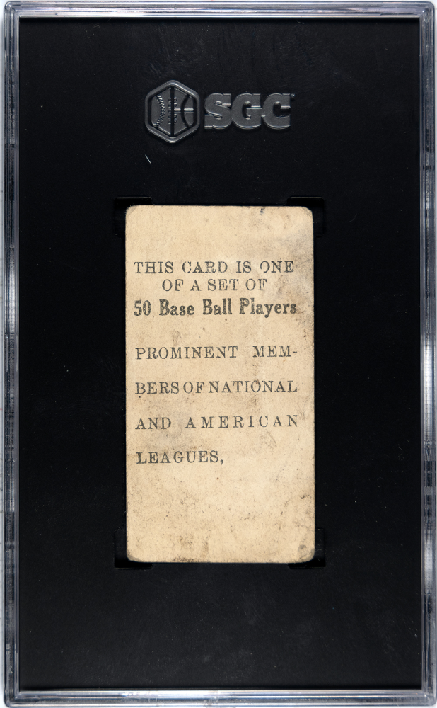 1909 E101 Ty Cobb SGC A