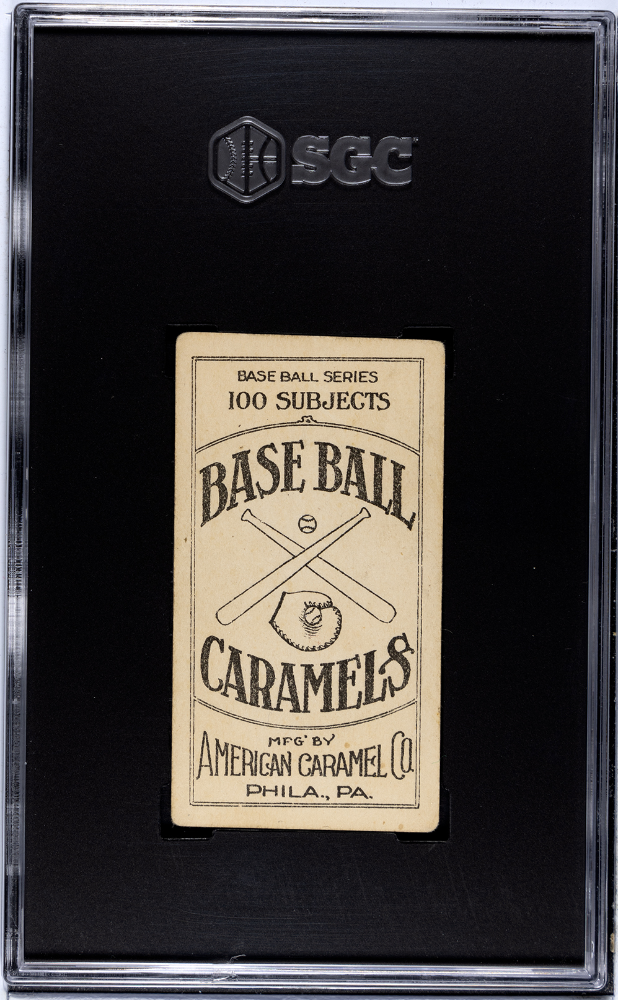 1909 American Caramel Co. (E90-1) Kitty Bransfield "P" On Shirt SGC 3