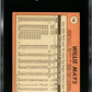 1969 Topps Willie Mays #190 SGC 2.5