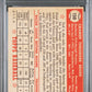 1952 Topps Ted Beard #150 PSA 7