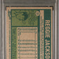 1977 Topps Reggie Jackson #10 PSA 8