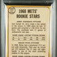 1968 Topps Mets Rookies #177 J. Koosman N. Ryan PSA 2.5