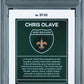 2022 Panini Donruss Optic Downtown Chris Olave #DTCO PSA 9